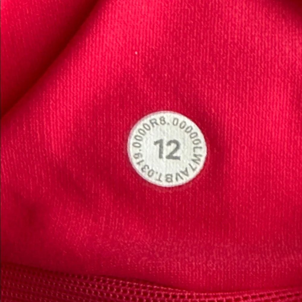 Lululemon Speed Up Shorts Pink Size 12 Tall Athletic Running Lined Lightweight